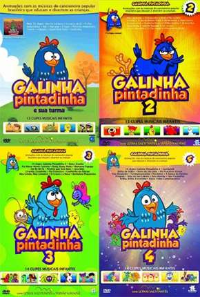 Galinha Pintadinha 1, 2, 3 e 4 - Todos os Filmes 2009