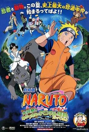 Naruto 3 - A Revolta dos Animais da Lua Crescente Legendado 2006