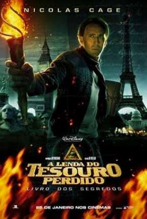 A Lenda do Tesouro Perdido - Livro dos Segredos - DVD-R 2007