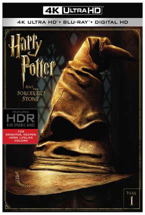 Harry Potter e a Pedra Filosofal - Versão de Cinema 4K 2001