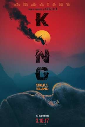 Kong - A Ilha da Caveira - DVD-R 2017