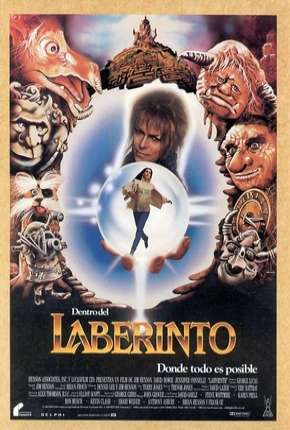 Labirinto - A Magia do Tempo - DVD-R 1986