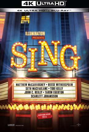 Sing - Quem Canta Seus Males Espanta - 4K Torrent