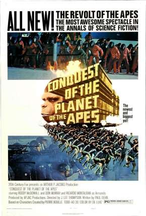 Conquista do Planeta dos Macacos - Conquest of the Planet of the Apes 1972