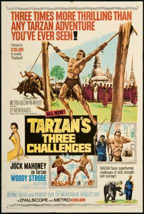 Os Três Desafios De Tarzan 1963