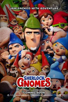 Sherlock Gnomes e o Mistério do Jardim 2018