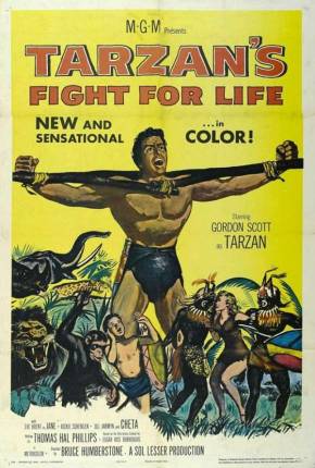 Tarzan e a Tribo Nagasu / Tarzans Fight for Life 1958