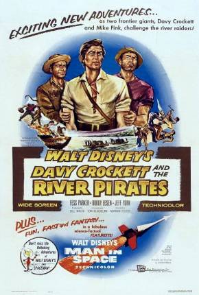 Davy Crockett e os Piratas do Rio / Davy Crockett and the River Pirates 1956