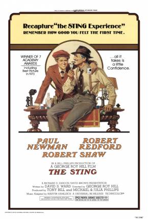 Golpe de Mestre 1 e 2 - The Sting 1973