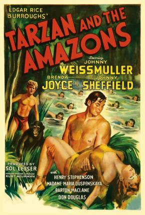 Tarzan e as Amazonas / Tarzan and the Amazons 1945