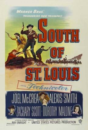 Mercadores de Intrigas / South of St. Louis - Legendado 1949